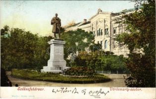 1904 Székesfehérvár, Vörösmarty szobor. Eisler Adolf kiadása (EK)