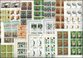 Kongó-Zaire teljes ívek, ívdarabok, összesen 2.685 db bélyeg