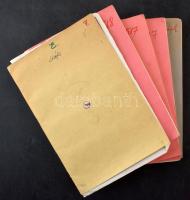 Kb 4-5.000 db bélyeg 5 db cserefüzetben, változatos anyag, benne Olaszország, Németország, Svájc stb