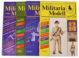 1991-1992 Militaria Modell 4 száma (I. évf. I-III próbaszám, I. évf. 3. szám.)