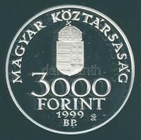 1999. 3000Ft Ag "Integráció az EU-ba - EURO III" T:PP