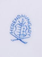 Herendi futó levélmintás szószkínáló, jelzett, hibátlan, h: 23,5 cm