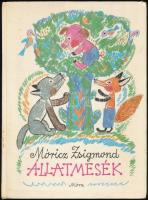 Móricz Zsigmond: Állatmesék. Reich Károly rajzaival. Bp., 1983, Móra. Kiadói kartonált papírkötés, kissé viseltes borítóval.