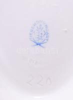 Herendi lila virágmintás szószkínáló, jelzett, hibátlan, h: 23 cm