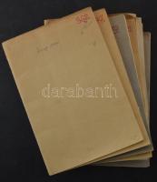 Kb 4-5.000 db bélyeg 7 db cserefüzetben, változatos anyag, benne Új-Zéland, Spanyolország, angol gya...