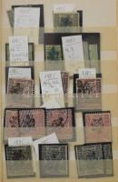 Kelet Rumélia és bolgár megszállás kb 70 bélyeg 6 lapos zsebberakóban