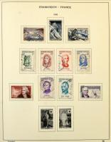 Franciaország gyűjtemény az 1944-1984 közötti időszakból, benne 1.590 db bélyeg + 1 db blokk, nagyal...