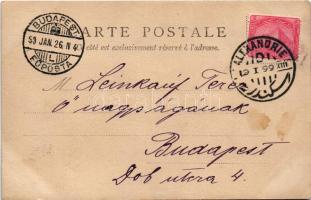 1899 Alexandria, Alexandrie; street view, market. photo