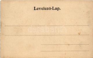 Siófok, Fő utca és Piactér - képeslapfüzetből