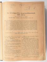 1943 Képviselőházi naplók 326-350. 1943. április 13. - 1943. december 3. (Egybekötve.) Félvászon-kötésben, kissé viseltes borítóval, helyenként kis lapszéli sérülésekkel.