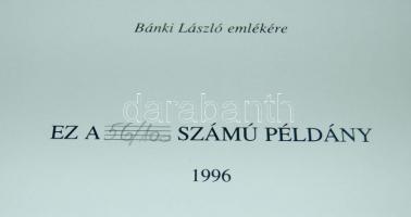 Szász Endre (1926-2003): Francois Villon balladái Faludy György átköltésében. 8 db nagyméretű sorszá...