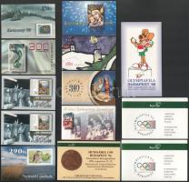 13 db bélyegfüzet (12 klf)