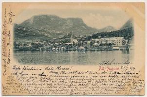 1899 Alt-Aussee, view. Stengel &amp; Co. (Dresden und Berlin) 5658. Emb (fl)