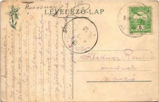 1910 Tátra, Magas-Tátra, Vysoké Tatry; Der Csorber See / Csorba-tó. Feitzinger Ede 616. Auto-Chrom /...