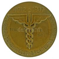Matskássy Gyula (1912-1971) 1937. "Bajnoki Érem / Magyar Pénzintézeti Sportegyletek Ligája - 19...