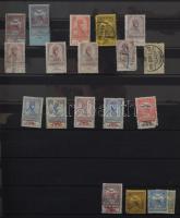 1913-1938 Sok példányos rendező nagyon sok teljes sorral, töredék sorokkal 30 lapos A/4 berakóban. Nagyon magas, esetleg milliós katalógus érték! Érdemes megnézni!!!