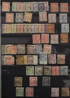 1913-1938 Sok példányos rendező nagyon sok teljes sorral, töredék sorokkal 30 lapos A/4 berakóban. N...