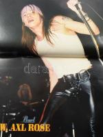 1991-1992 Metal Hammer 3. évf. 1991/6-12. + 4. évf. 1992/1-6. Benne plakátokkal is!, közte Axl Rose,...