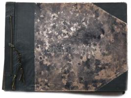 1935 Sőtér (Stöhr) György 38 db ceruzarajz. albumban. Vegyes témák