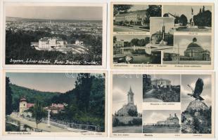 11 db RÉGI magyarországi város képeslap / 11 pre-1945 Hungarian town postcards