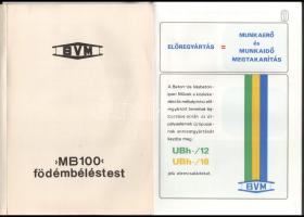 cca 1973-1978 Beton- és Vasbetonipari Művek [BVM] 3 db prospektusa: Span-Deck tájékoztató 1978 ápril...