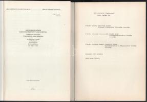 cca 1973-1978 Beton- és Vasbetonipari Művek [BVM] 3 db prospektusa: Span-Deck tájékoztató 1978 ápril...