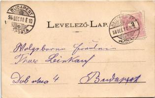 1898 Kecskemét, izraelita templom, zsinagóga, városháza, gyalogsági laktanya, Nagykőrös utca torkola...