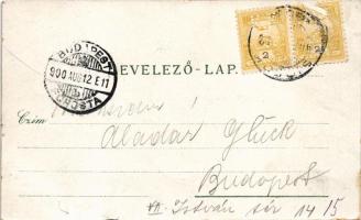 1900 Siófok, Hullám és Sió szálloda, étterem, Maria lak, Erzsébetlak, Központi szálloda, fürdőző höl...