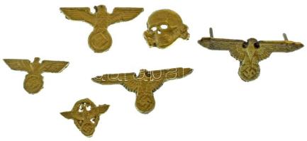 DN Német Harmadik Birodalom 6db-os öntött replika tétel T:VF