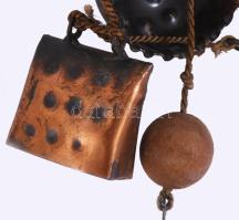 Retro fém szélcsengő