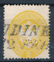 Ausztria Lombardo-Venetia 1863 Mi 14 "UDINE" (Mi EUR 150.-)