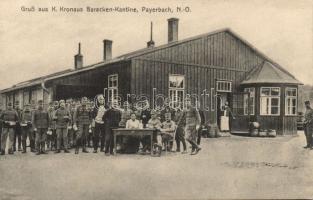 Payerbach military barracks canteen