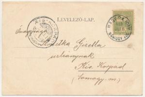 1903 Nagybajom, Somogy-Nagybajom; Kongó út. Steiner Ignác és fia kiadása (ázott / wet damage)