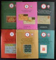 Corinphila 2025 novemberi árveréseinek katalógusai, 10 kötet