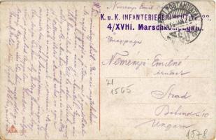 1916 Kämpfe in Russ.-Polen. Erstürmung einer von den Russen besetzten und befestigten Höhe / WWI Aus...