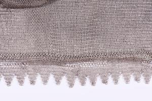 Szecessziós ezüst (Ag) színházi táska, jelzett, sérüléssel, nettó 208g