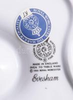 Royal Worcester spárgakínáló, jelzett, hibátlan, 25x18 cm