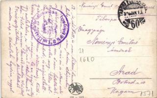 1916 Ulánusok és orosz katonák / Ulanen vertreiben eine russische Patrouille / WWI Austro-Hungarian ...