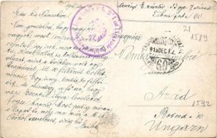 1916 Siesta in Schützengraben / Pihenő a lövészárokban / WWI Austro-Hungarian K.u.k. military art po...