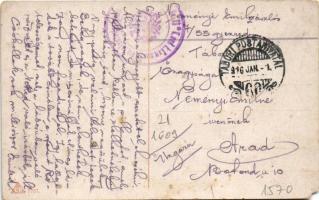 1916 Österr.-ung. Feldartillerie im Feuergefecht / WWI Austro-Hungarian K.u.K. military art postcard...