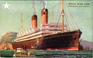 White Star Line Twin-Screw SS. "DORIC" (EK)