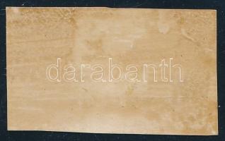 1871 Kőnyomat 10kr enyvezetlen, vágott próbanyomat pár. Certificate: Glatz (elméleti katalógus érték...