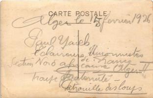 1926 Cserkész fiú / Boy scout. photo (lyuk / pinhole)