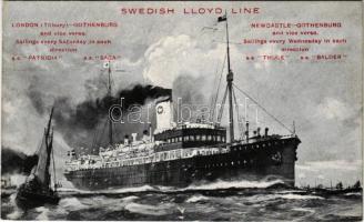 Swedish Lloyd Line, SS PATRICIA, SS SAGA, SS THULE, SS BALDER