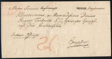 ~1830 Ex offo "UNGHVAR" - Eperjes