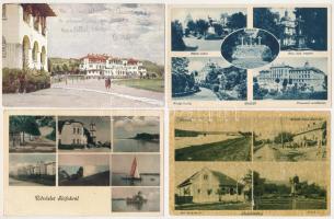 16 db RÉGI magyarországi város képeslap vegyes minőségben / 16 pre-1945 Hungarian town postcards in mixed quality