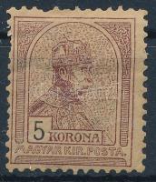 1900 Turul 5K 4. vízjelállással (155.000) (foghibák / perf. faults)