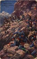 1916 Gebirgskämpfe an der italienischen Grenze / WWI Austro-Hungarian K.u.k. military, Italian border + "Tábori postahivatal 60" (EM)