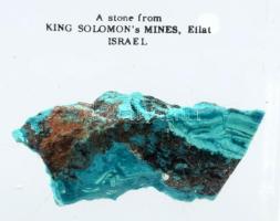 "A stone from King Solomon's mines, Eilat, Israel", az izraeli Eilat közelében találh...