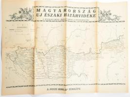 1938 A Pesti Hírlap 1938. november 6-i rendkívüli melléklete a hazatért magyar Felvidékről, 4p + a h...
